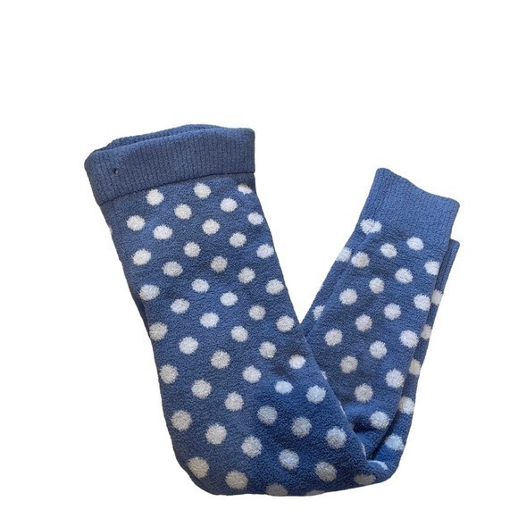 Honeydew Poka Dot Women Large Comfy Loungewear Pajama Pants Blue & White - Picture 2 of 8